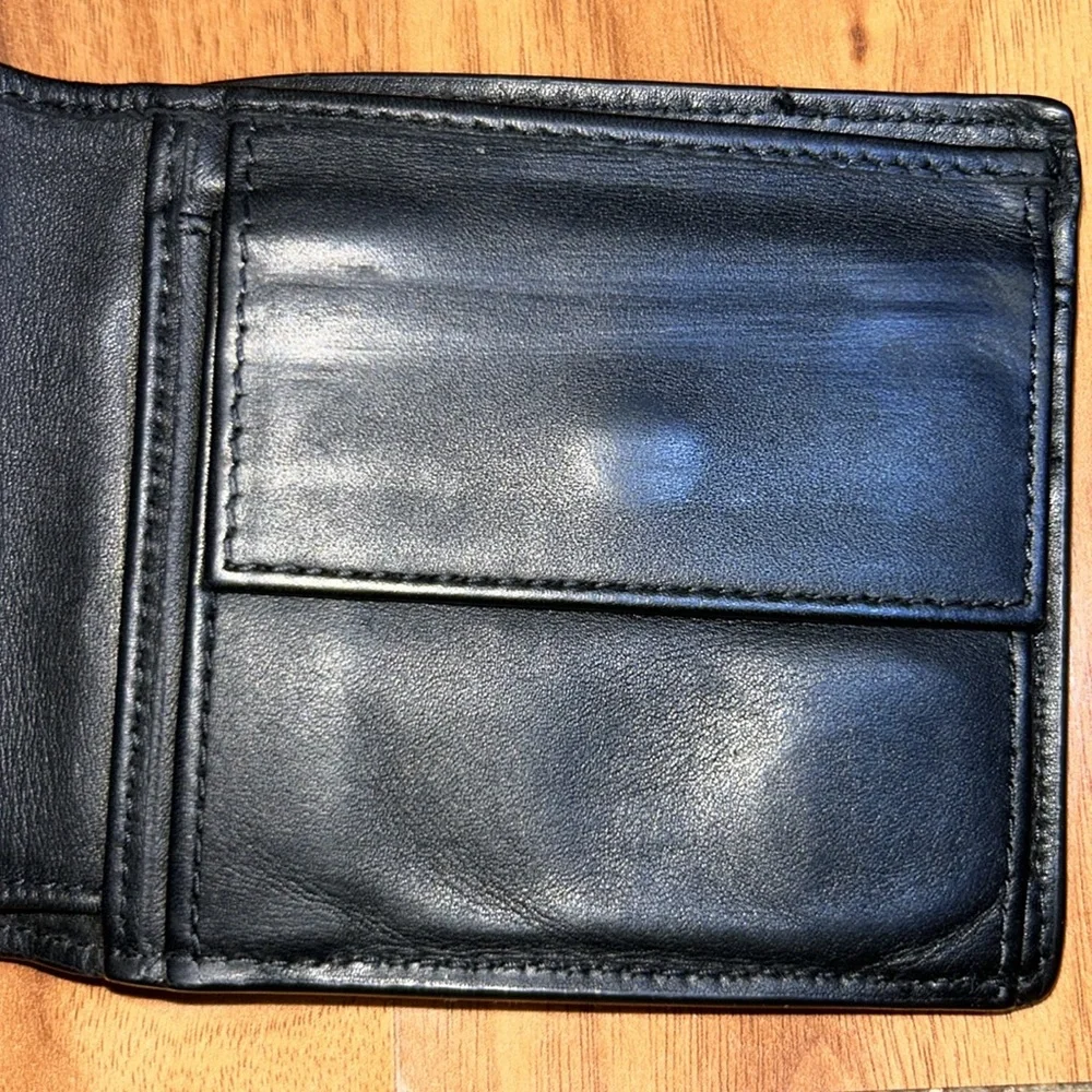 Authentic Bottega Veneta Intrecciato Leather Bifold Wallet